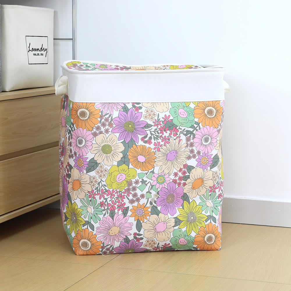 Floral Leaf Zipper Storage Bag - C - 3PCS - 20"L x 16"W x 24"H - image 9