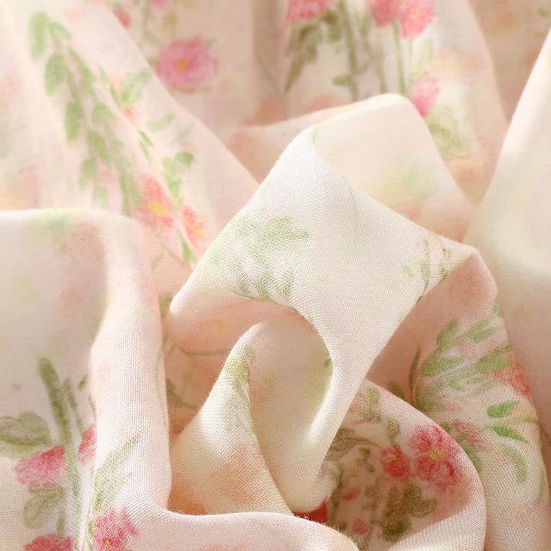 Pink Rose Padded Ruffle Sleeveless Nightwear - image 10