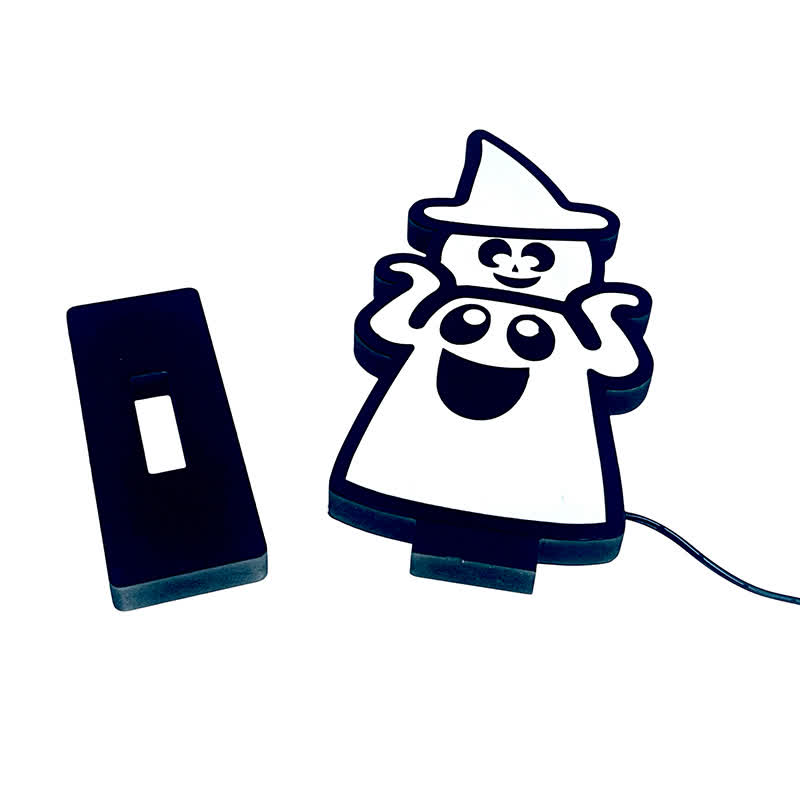 Halloween Funny Ghost Infinity Lights - image 12