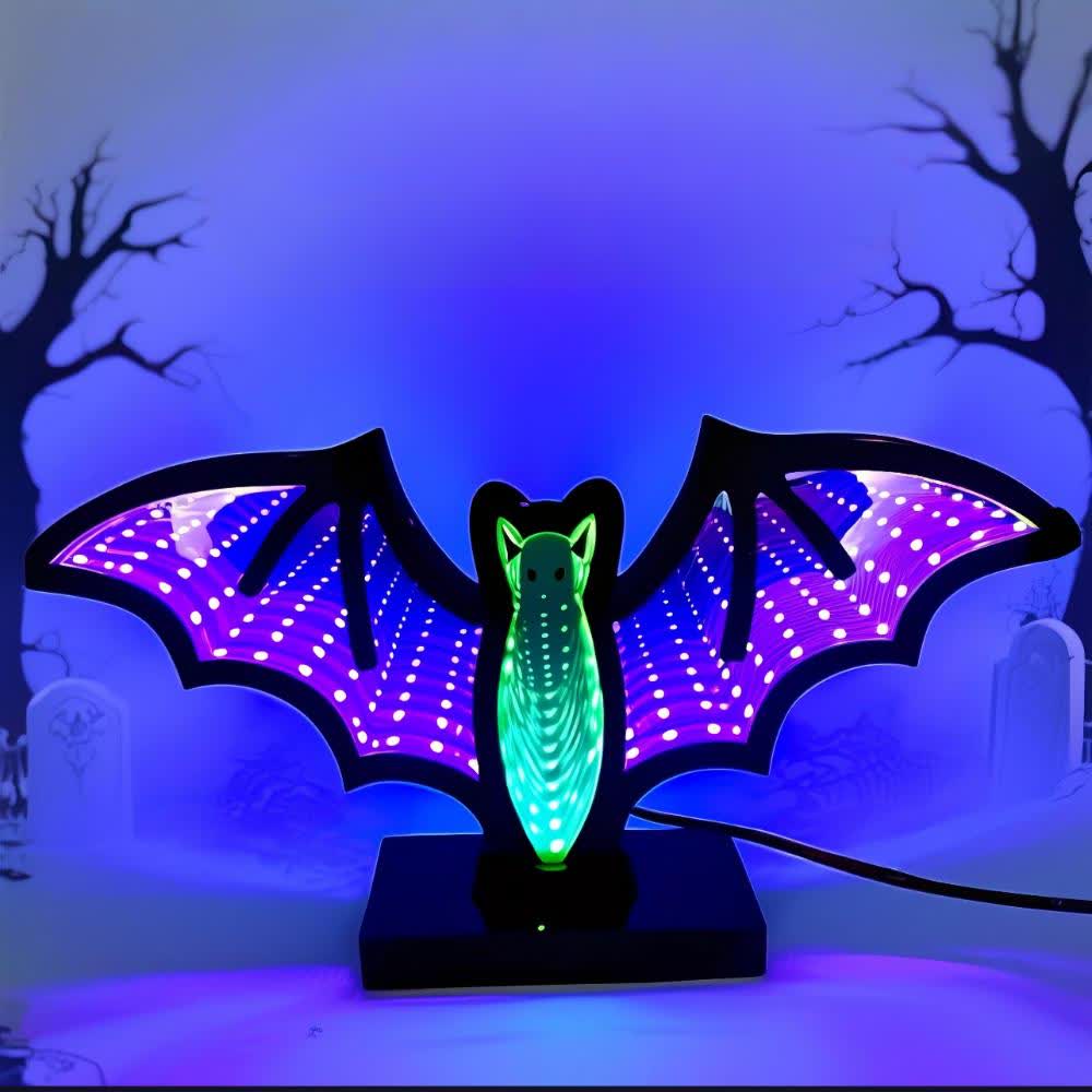 Halloween 3D Bat Infinity Lights - image 2