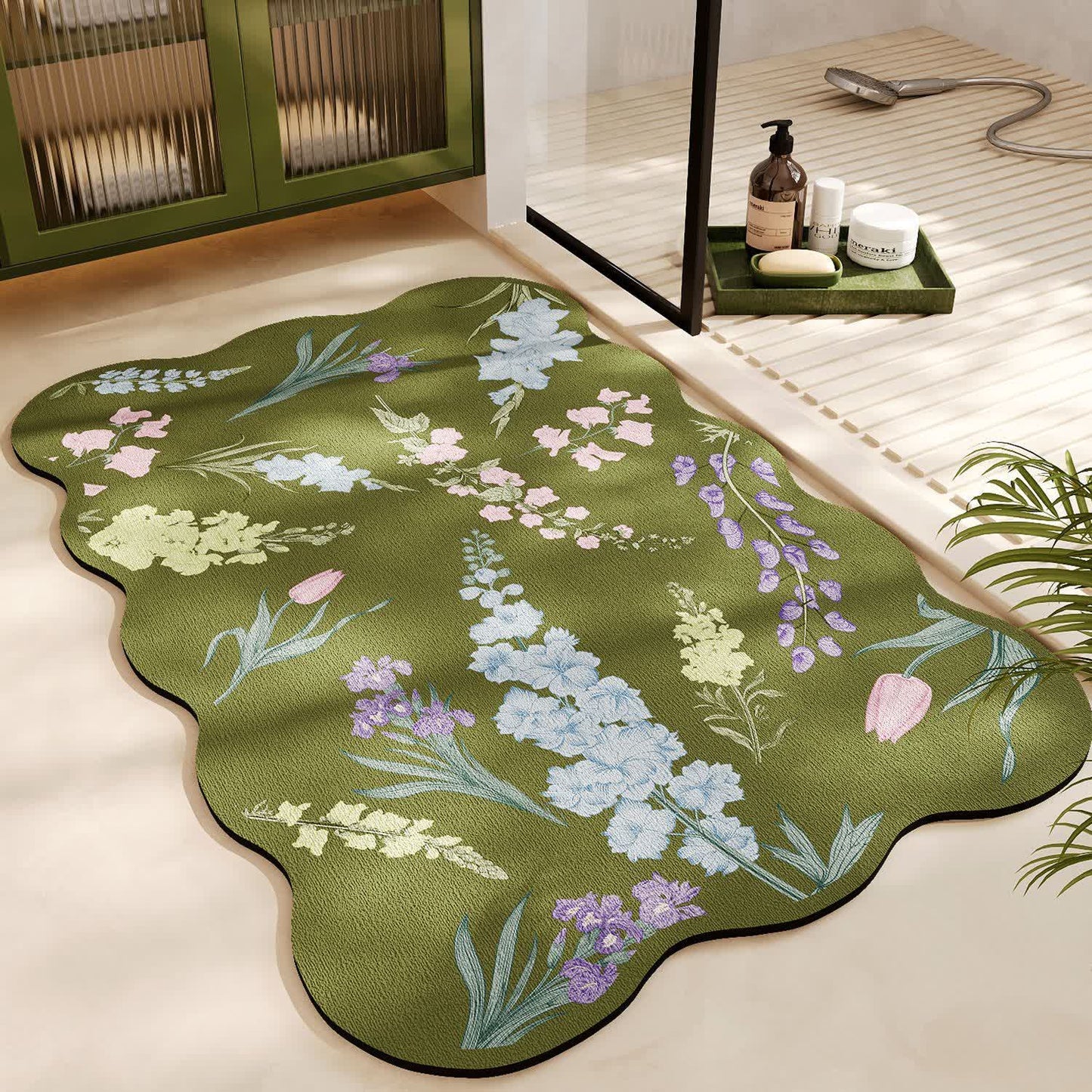 Refresh Rural Diatom Mud Quick-dry Bath Mat - D - 23" x 35" - image 4
