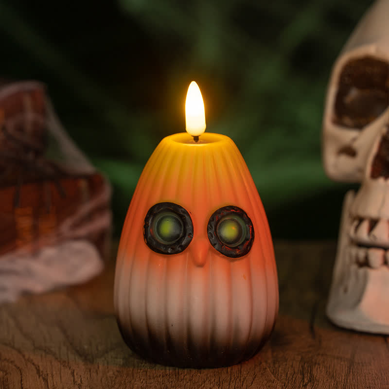 Halloween Owl Night Light Decoration - C - 2PCS - 2.83"W x 2.83"L x 3.82"H - image 8