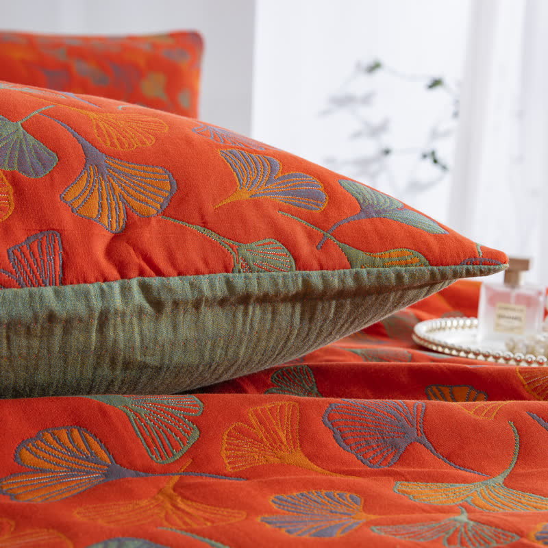 Ginkgo Biloba Organic Cotton Quilt - image 28