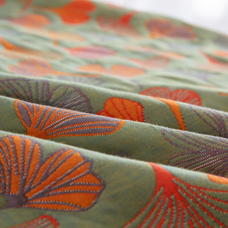 Ginkgo Biloba Organic Cotton Quilt - image 38