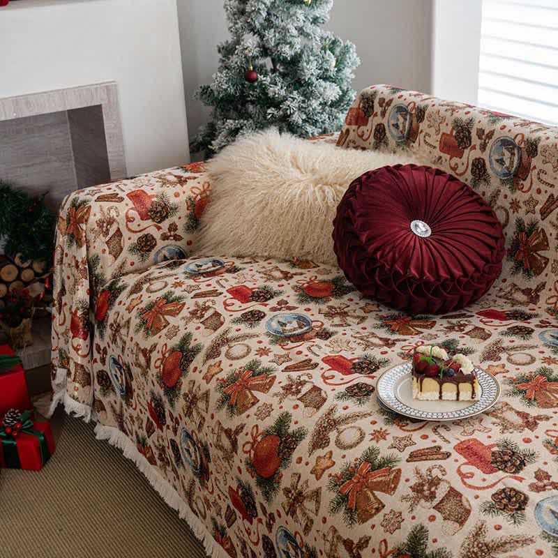 Christmas Crystal Ball Sofa Throw Blanket - image 2