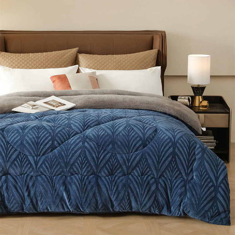 Luxury Embossed Fleece Throw Blanket - image 2