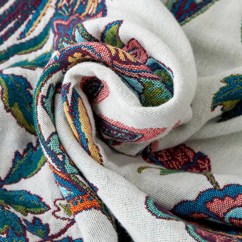 Flying Bird Cotton Gauze Tassel Quilt - image 4