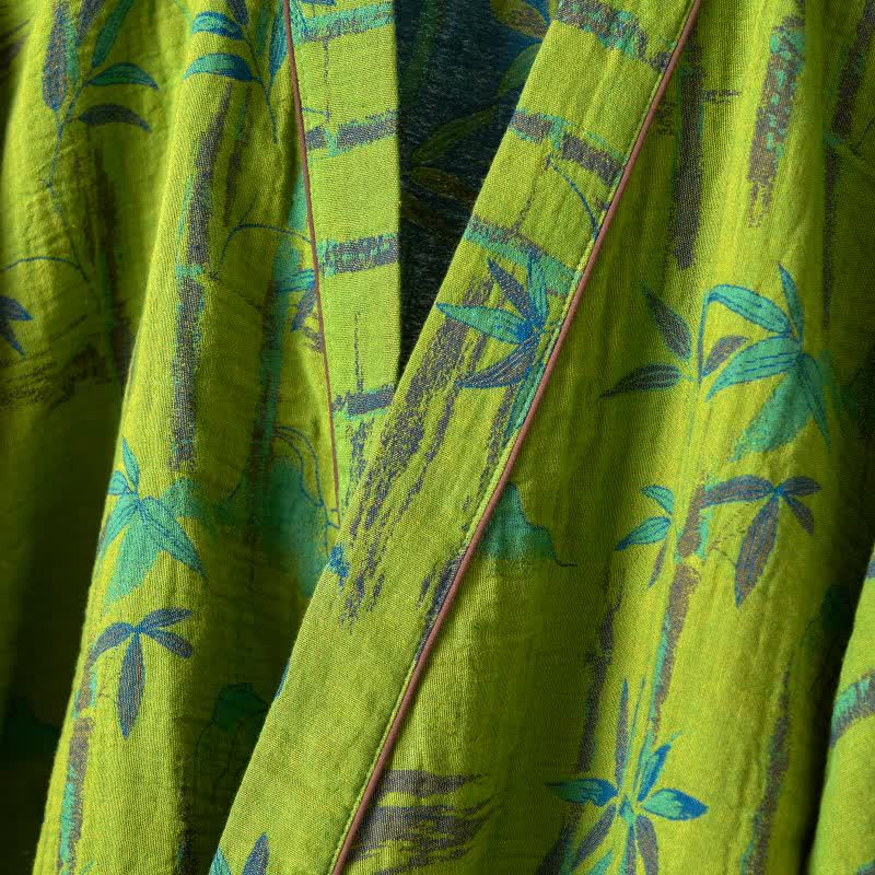 Bamboo Cotton Gauze Kimono Loungewear Set - image 5