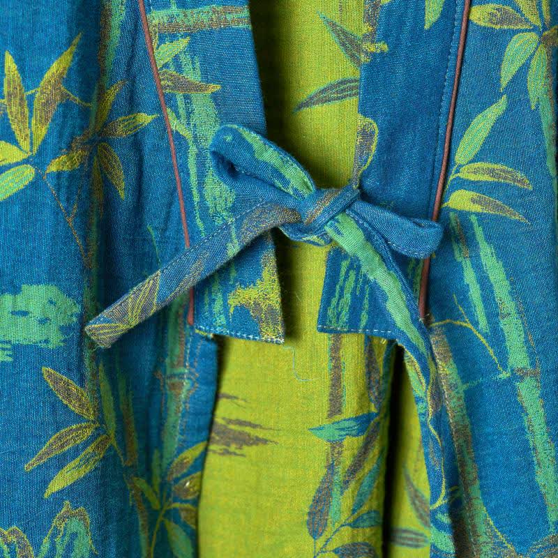 Bamboo Cotton Gauze Kimono Loungewear Set - image 23