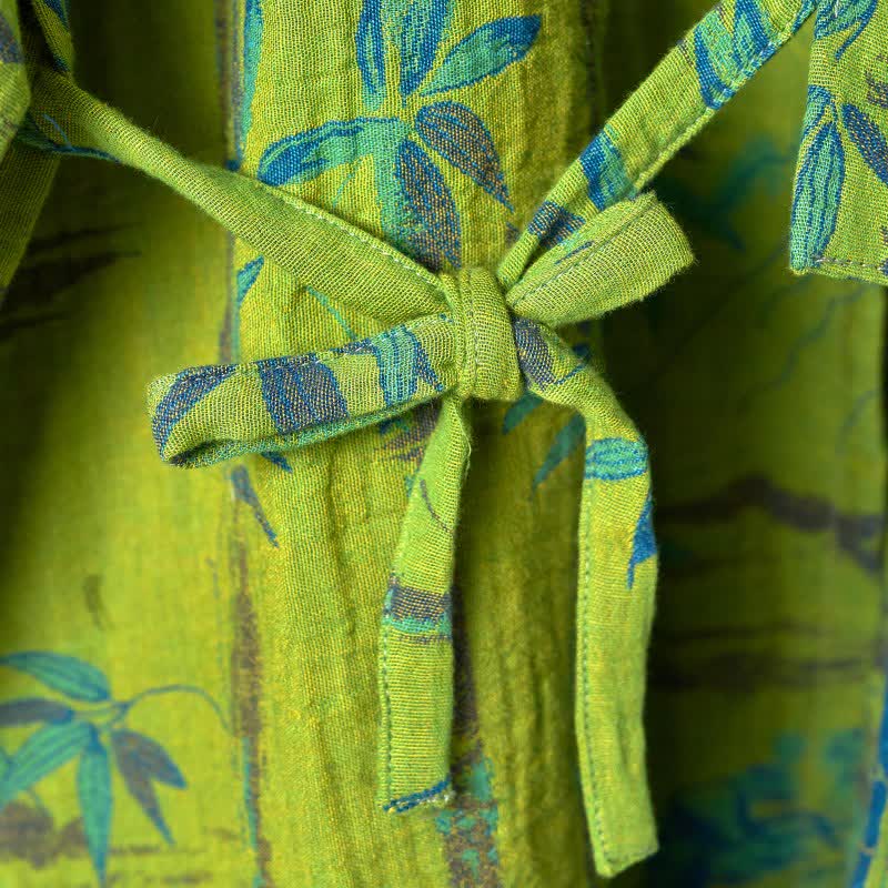 Bamboo Cotton Gauze Kimono Loungewear Set - image 6