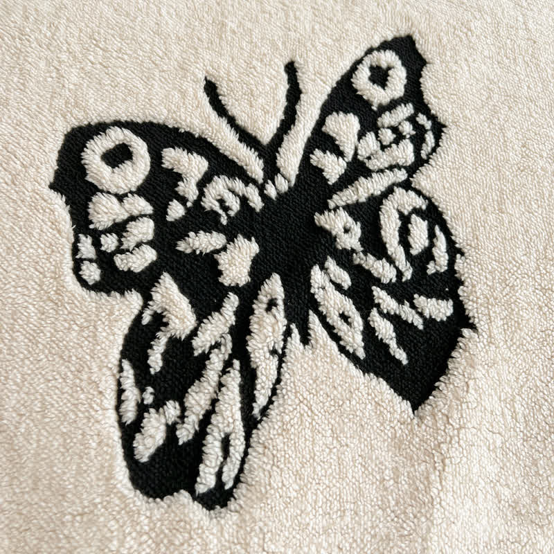 Butterfly Jacquard Warm Throw Blanket - image 15