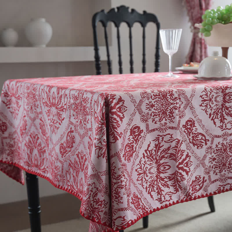 Ethnic Style Retro Pattern Jacquard Tablecloth - image 6