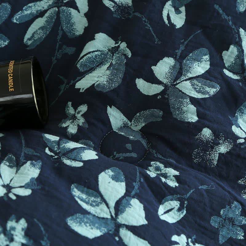 Flourish Flower  Cotton Gauze Jacquard Quilt - image 7