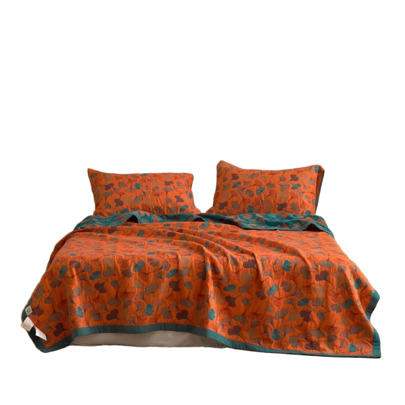 Ginkgo Biloba Organic Cotton Quilt - image 40