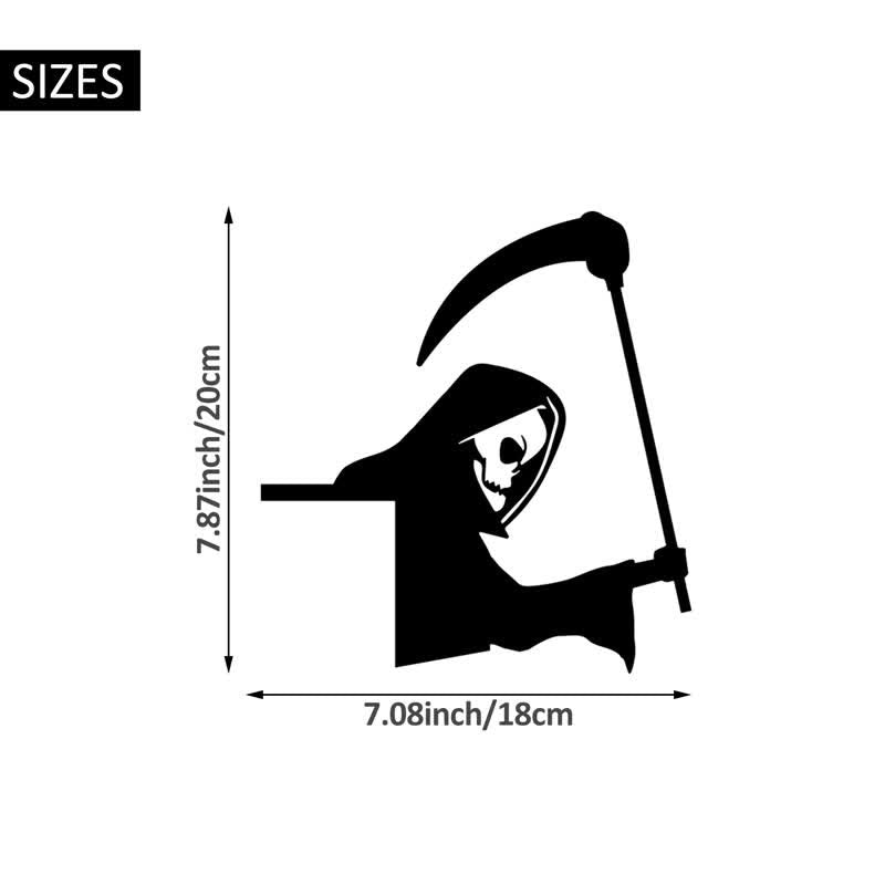 Grim Reaper Door Frame Halloween Decoration - image 2