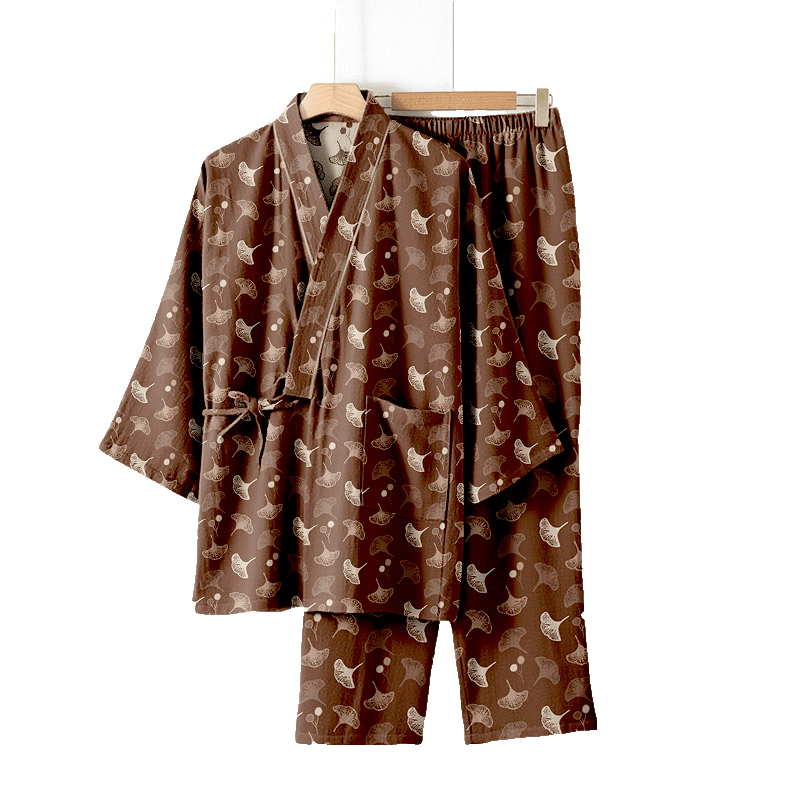Ginkgo Organic Cotton Kimono Loungewear Set - image 31
