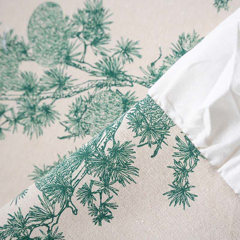 Green Pine Ruffled Sofa Throw Blanket - image 7