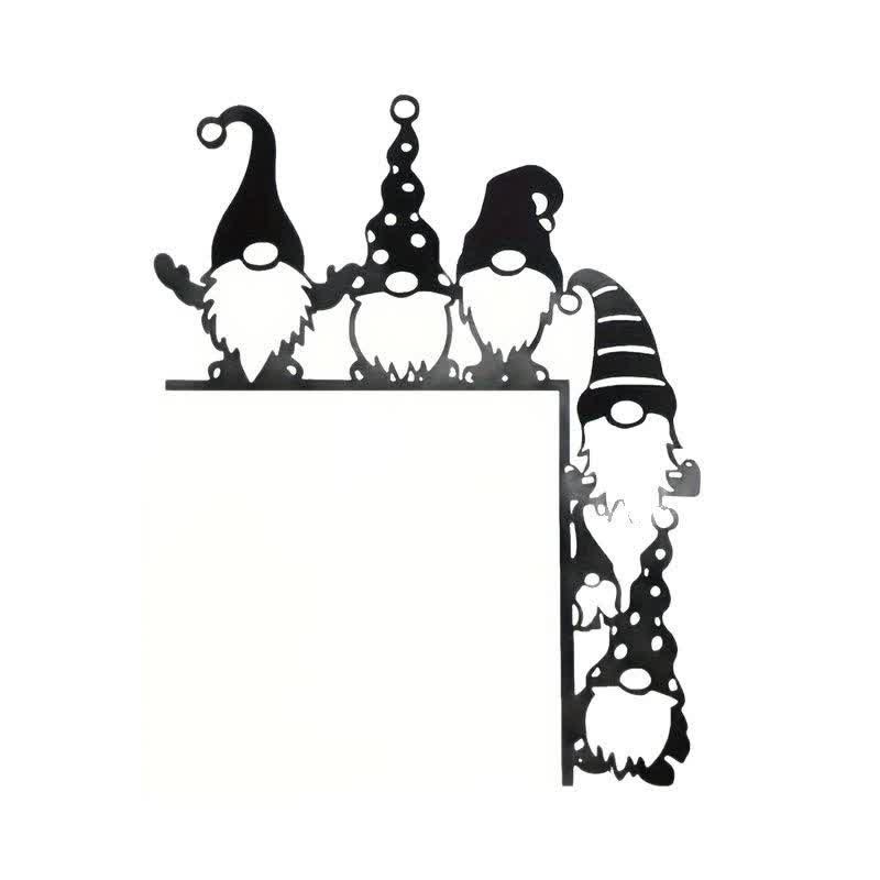 Whimsical Gnome Christmas Door Corner Decor - image 6