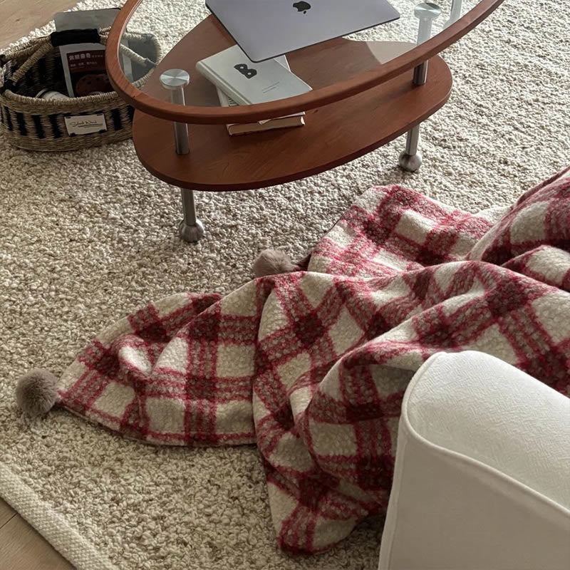 Christmas Plaid Double-Sided Blanket - image 7