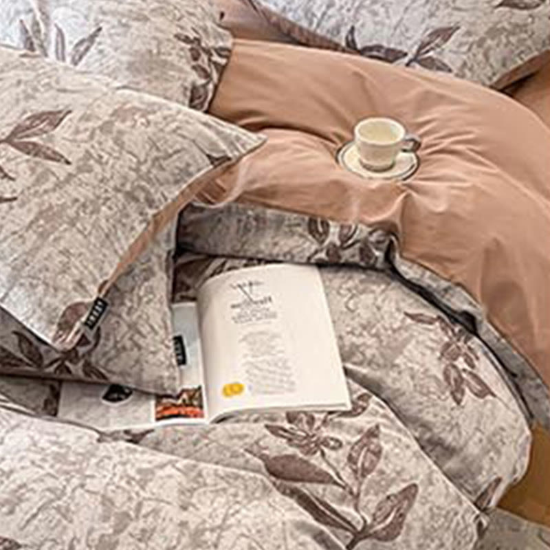 Luxury Pure Cotton Bedding Set (4PCS)  - image 16