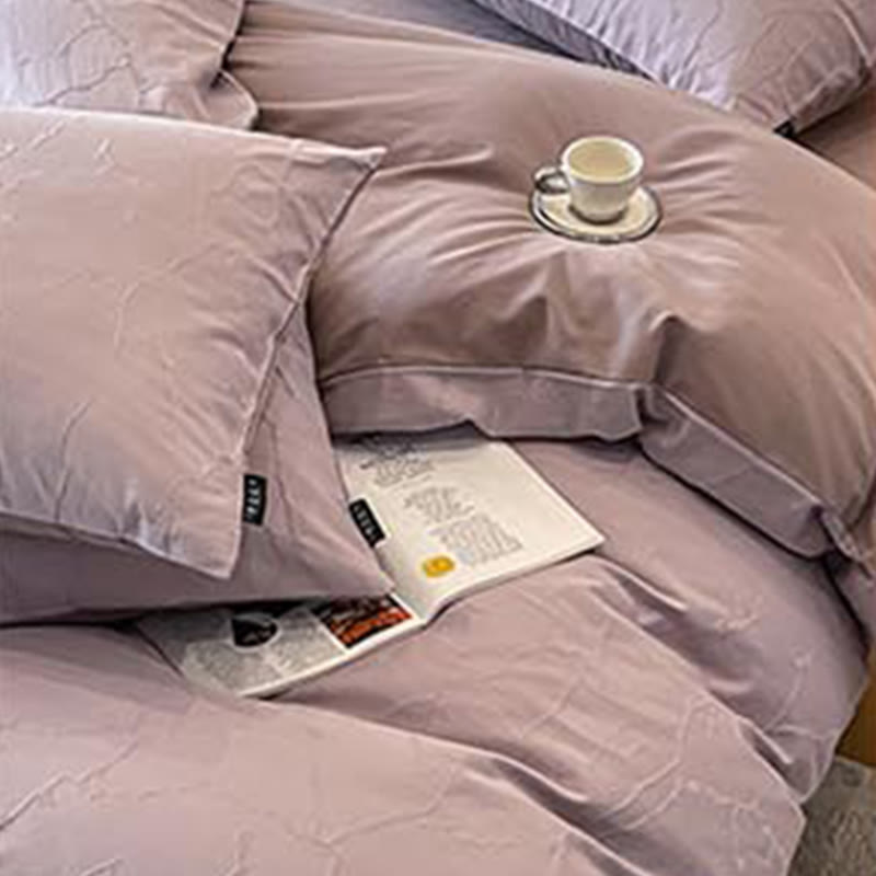 Luxury Pure Cotton Bedding Set (4PCS)  - image 19