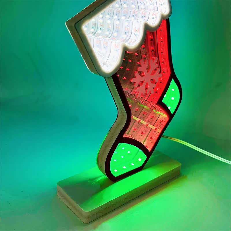 Ownkoti Christmas Sock 3D Tunnel Light  - image 2