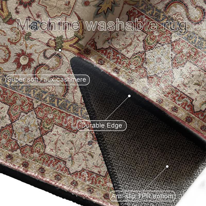 Ownkoti Persian Floral Versatile Area Rug - image 7