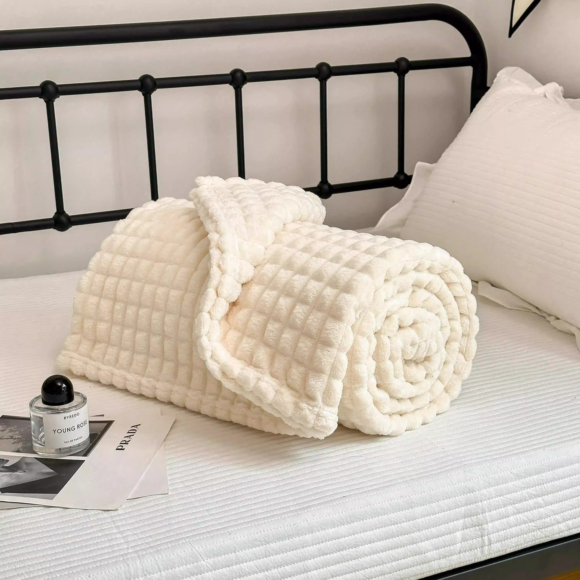 Plaid Thick Warm Throw Blanket - image 13