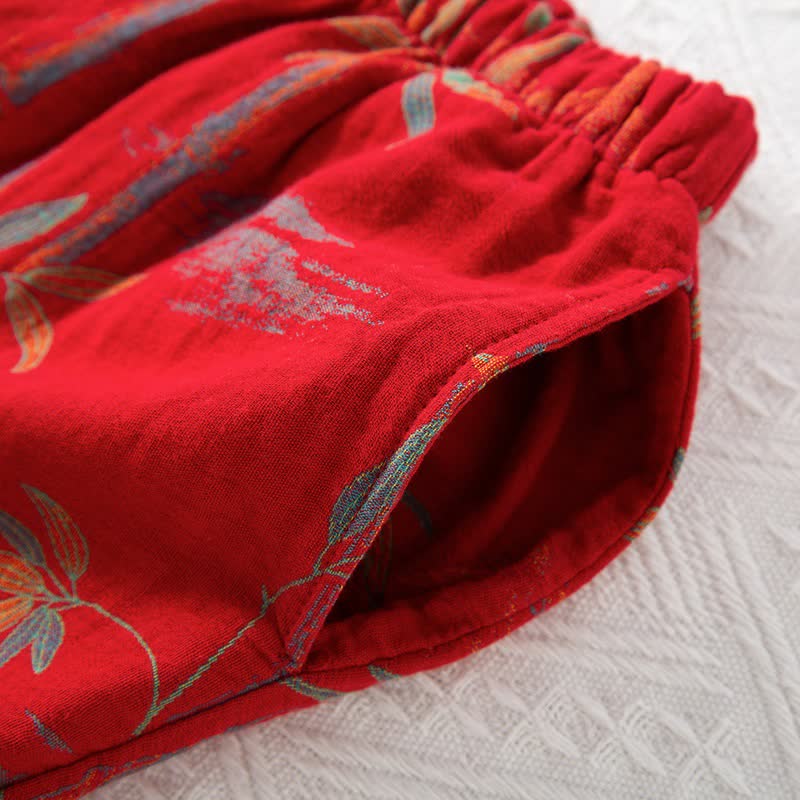 Ownkoti Matching Cotton Gauze Bamboo Couple Loungewear - image 8