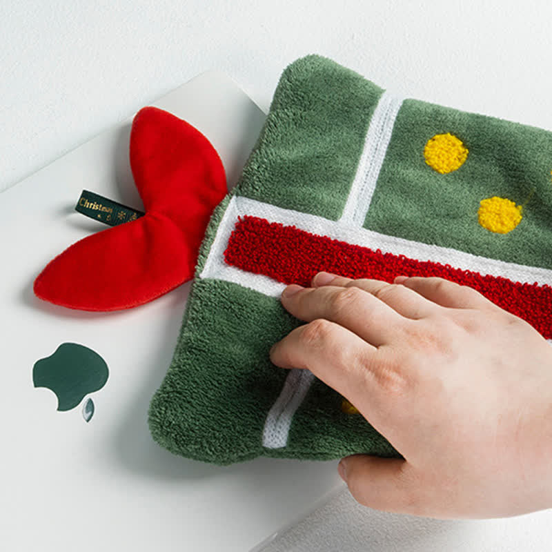Ownkoti Christmas Cartoon Quick-Dry Hand Towels - image 12