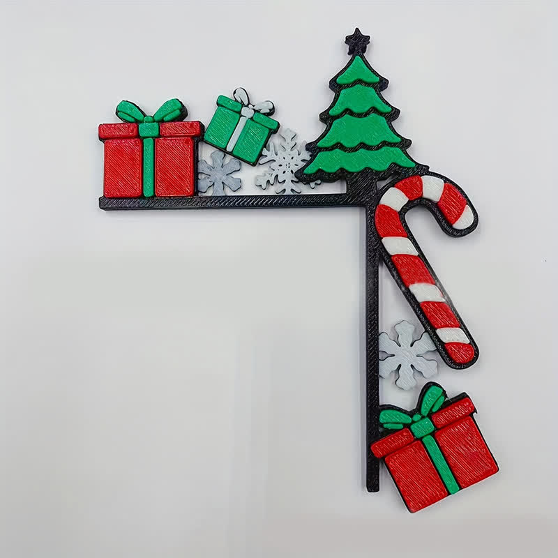 Christmas Tree Gift Door Frame Decor - image 7