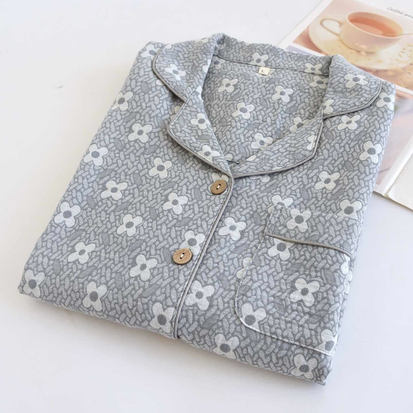 Four-leaf Clover Inspired Cotton Loungewear Set - image 15