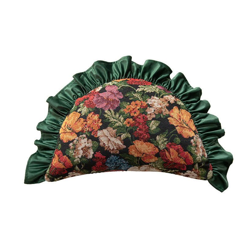 Country Style Floral Ruffled Throw Pillow - image 21