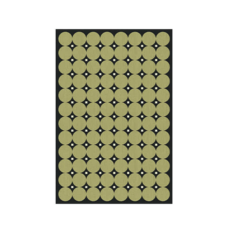 Circle & Square Pattern Area Rug - image 8