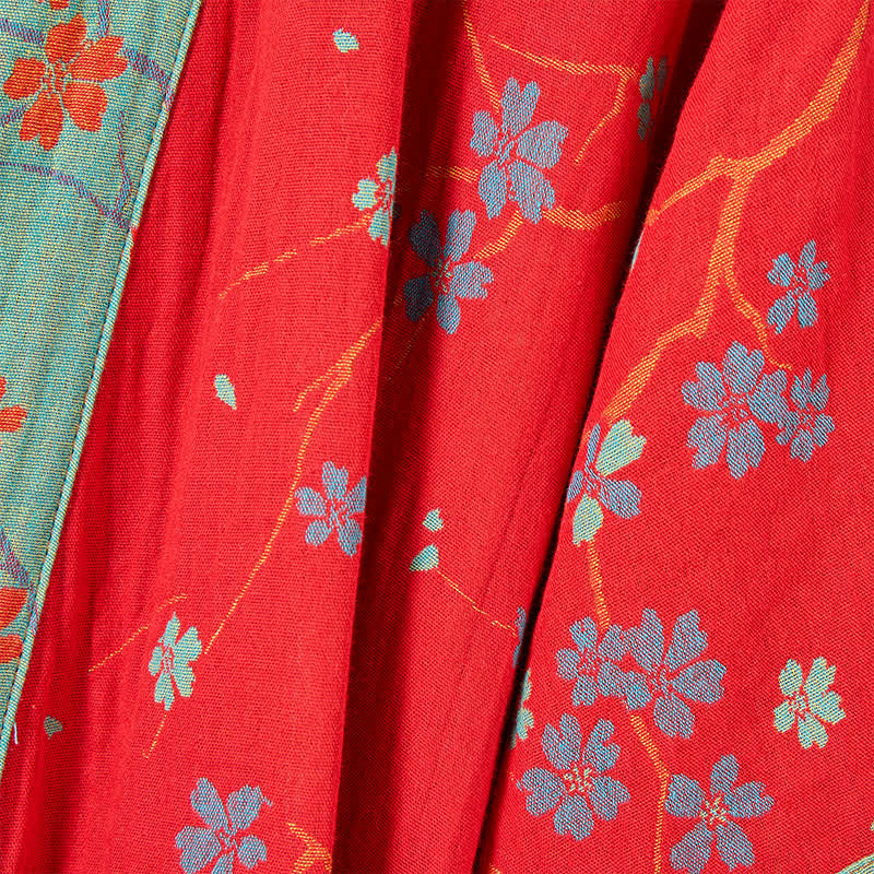 Kimono Style Short Sleeve Muslin Bathrobe - image 17
