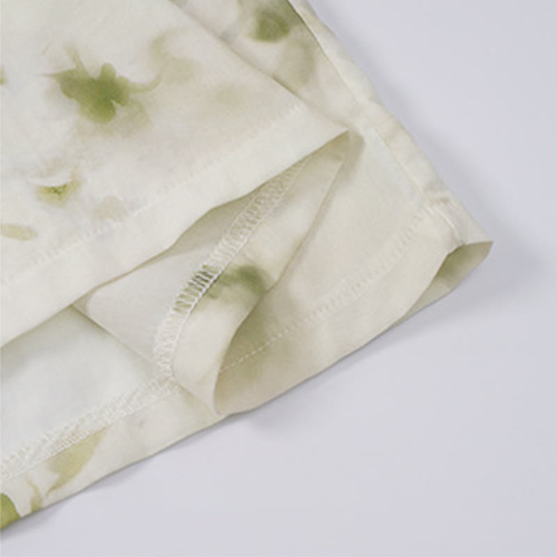 Floral Ruffle Sleeve Lounge Nightdress - image 17