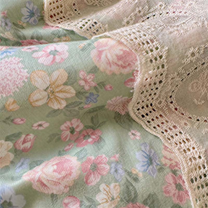 Lace Dream Floral Cotton Bedding Set - image 3
