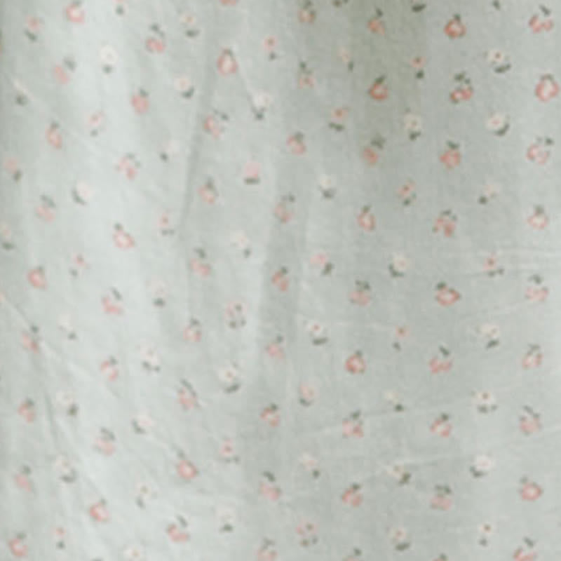 Mint Floral Satin Cami and Shorts Loungewear Set - image 10