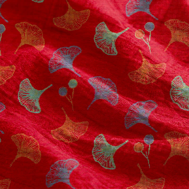 Ginkgo Floral Tie Strap Lounge Dress - image 49