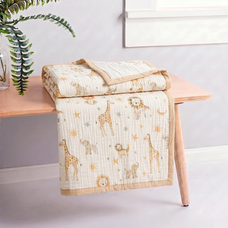 Animal Kingdom Cotton Muslin Blanket - image 6
