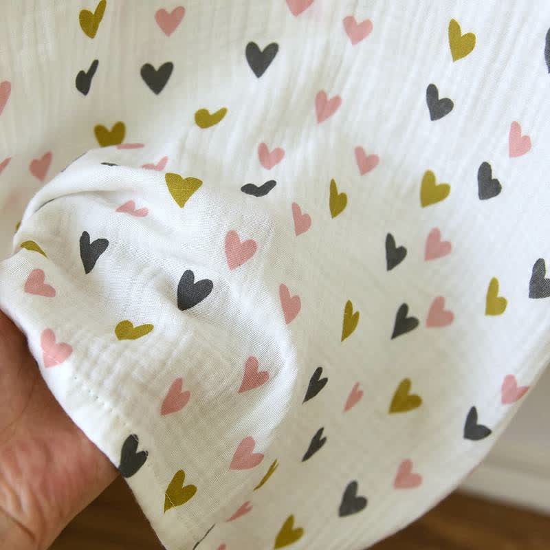 Cotton Double-Layer Muslin Kimono Nightgown - image 8