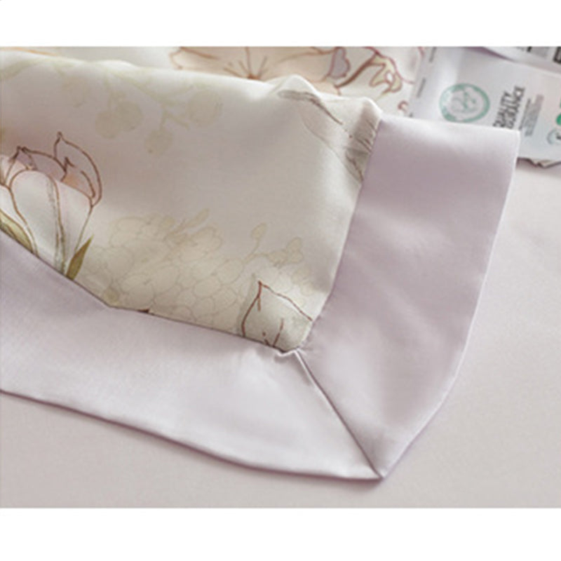 Fresh Floral Summer Soft Bedding Set(4pcs)