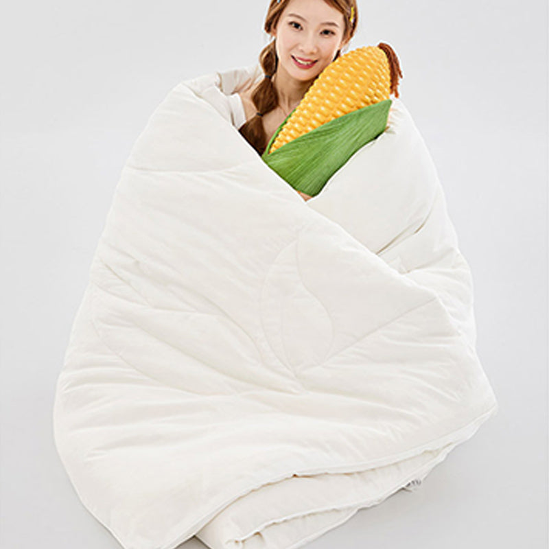 Solid Color Breathable Soft Comforter