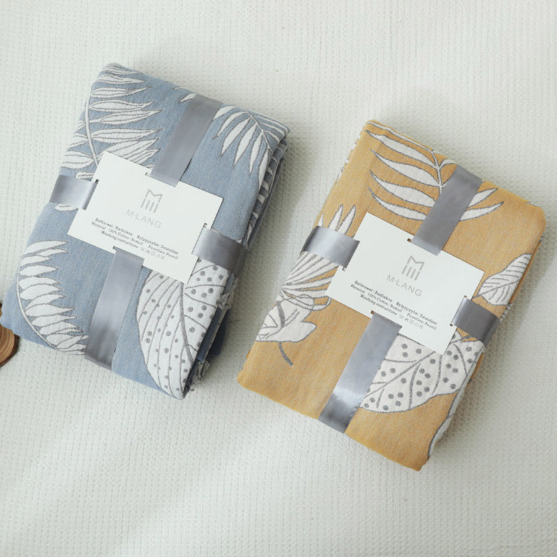 Pattern Gauze Reversible Quilt Breathable Throw - image 19