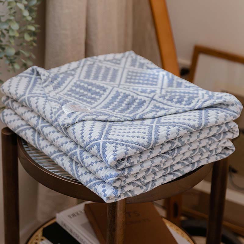 Ownkoti Plaid Pure Cotton Three Layers Quilt - image 7