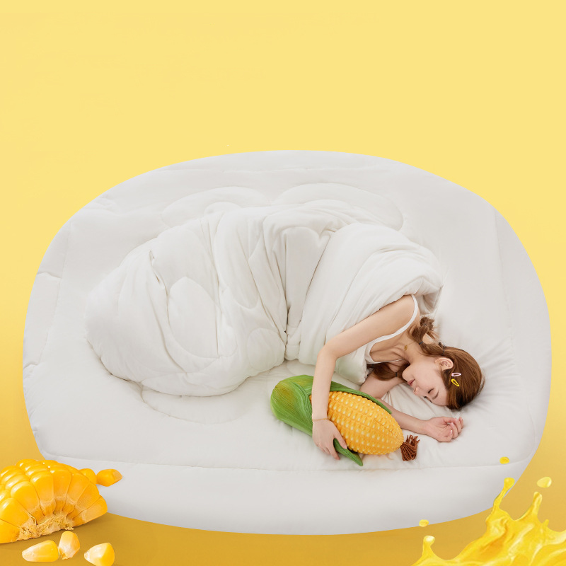 Solid Color Breathable Soft Comforter