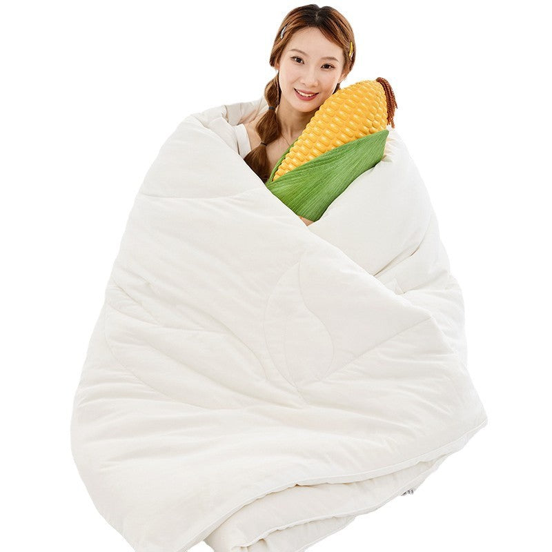 Solid Color Breathable Soft Comforter