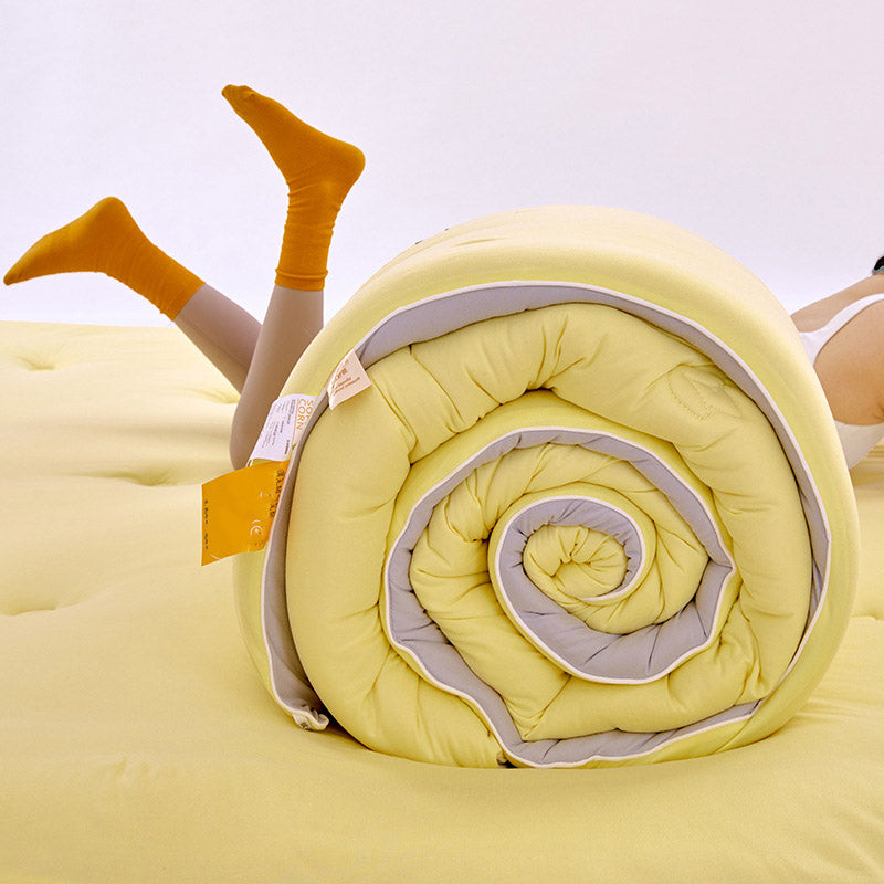 Solid Color Breathable Soft Comforter