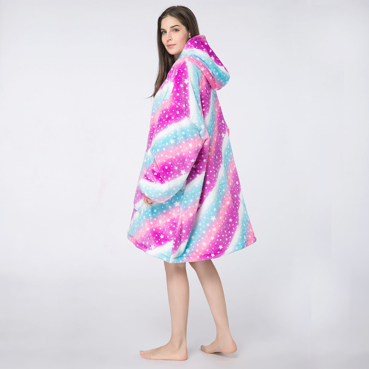 Rainbow Star Wearable Blanket Sleepwear