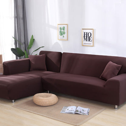 Solid Color Elastic Stretchable Sofa Cover